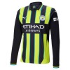 Camisola + Calções Manchester City Criança Manga Comprida Equipamento 2ª 24/25